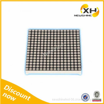 Single Color LED 4x4CM XH-16163BRW 16x16 dot matrix